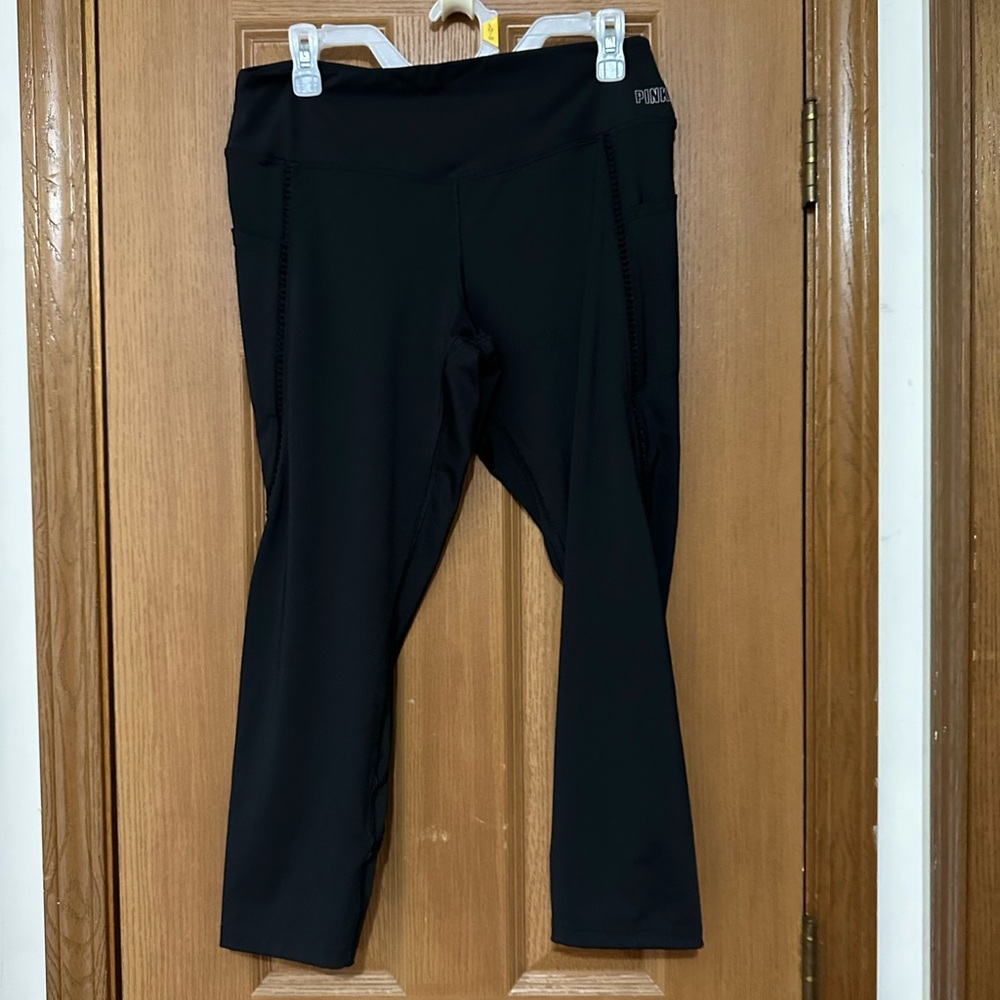 VS Pink crop leggings XL